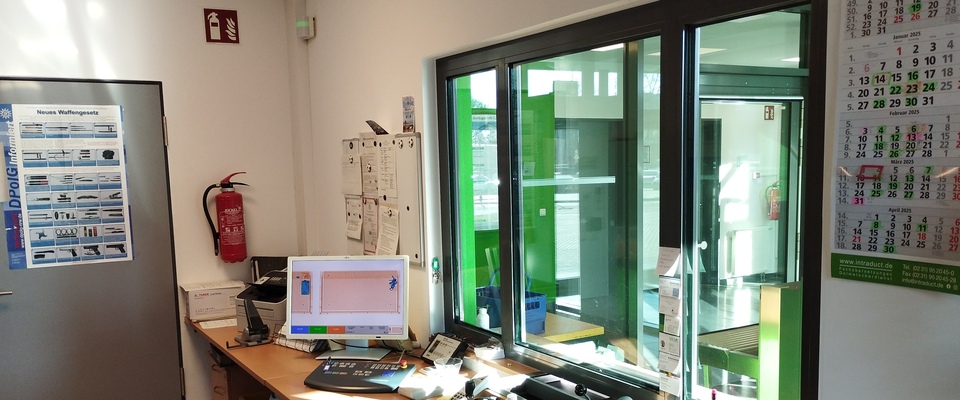Eingangsbereich Amtsgericht Bünde