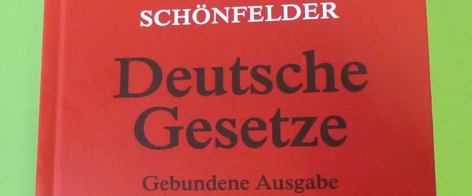 Schönfelder Deutsche Gesetze
